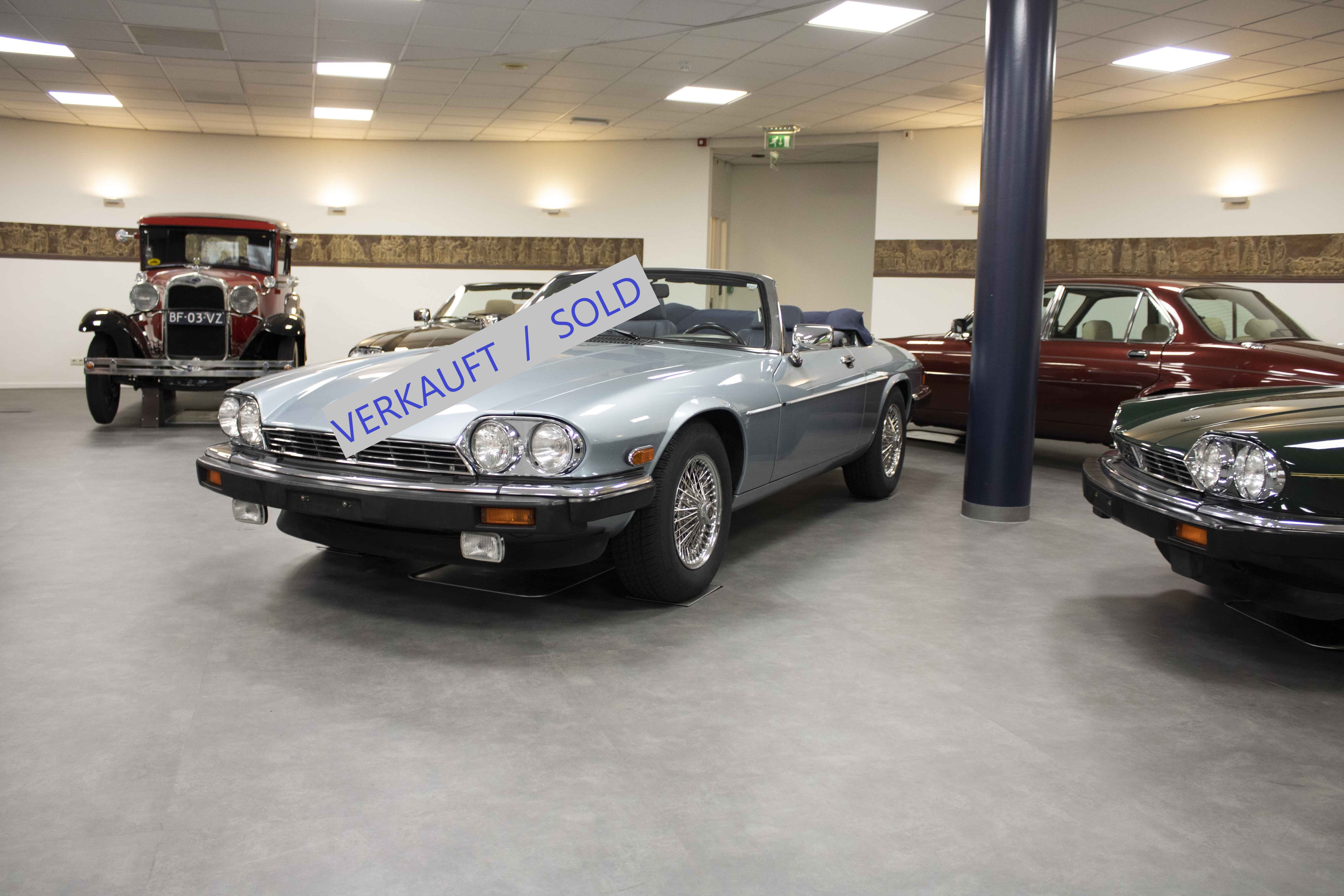 Oldtimer Care & Sales Jaguar XJ-S Cabrio V-12, 5,3 ltr VERKOCHT!!